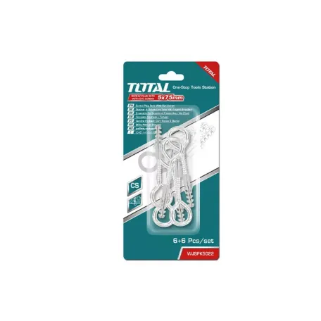 Դյուբել պտուտակ տուփով TOTAL WJSPK5022